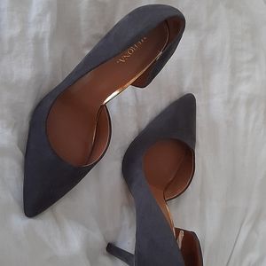 Merona Charcoal (gold accent) heel  9